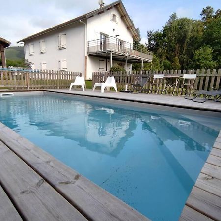 Appartement Au Calme Avec Vue Et Piscine Au Coeur Du Pays Basque Mauléon-Licharre Kültér fotó