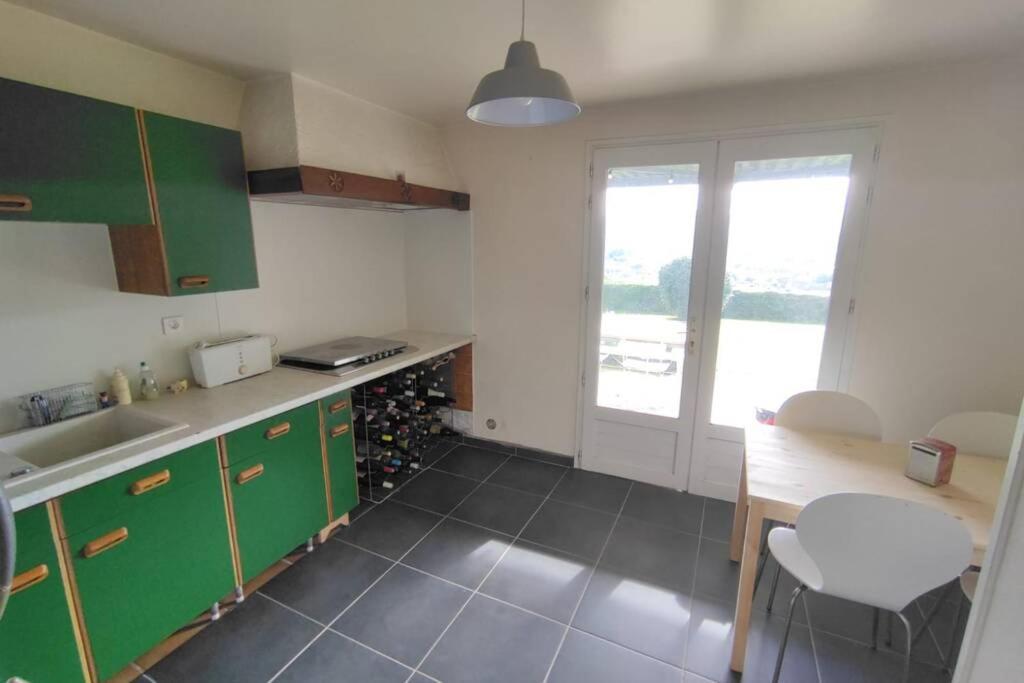 Appartement Au Calme Avec Vue Et Piscine Au Coeur Du Pays Basque Mauléon-Licharre Kültér fotó